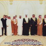 صورة مع الشيخ عصام القاسمي رئيس دائرة الثقافة والإعلام بالشارقة واليشخ طارق القاسمي رئيس الدائرة الإقتصادية والأمير منصور بن محمد وبعض الاخوان