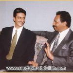 صورة مع الفنان عبادي الجوهر