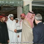 سمو الامير سعود بن عبدالله و سمو الشيخ احمد و ولي عهد دبي سمو الشيخ حمدان ابناء محمد بن راشد في أمسية دبي (امسية الامسيات)
