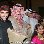 سمو الامير سعود بن عبدالله و ولي عهد دبي سمو الشيخ حمدان وسمو الشيخ احمد ابناء محمد بن راشد في أمسية دبي (امسية الامسيات)